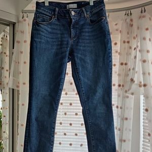Loft curvy skinny crop jeans